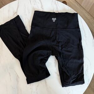 TNA Black High-Waist Flare Leggings